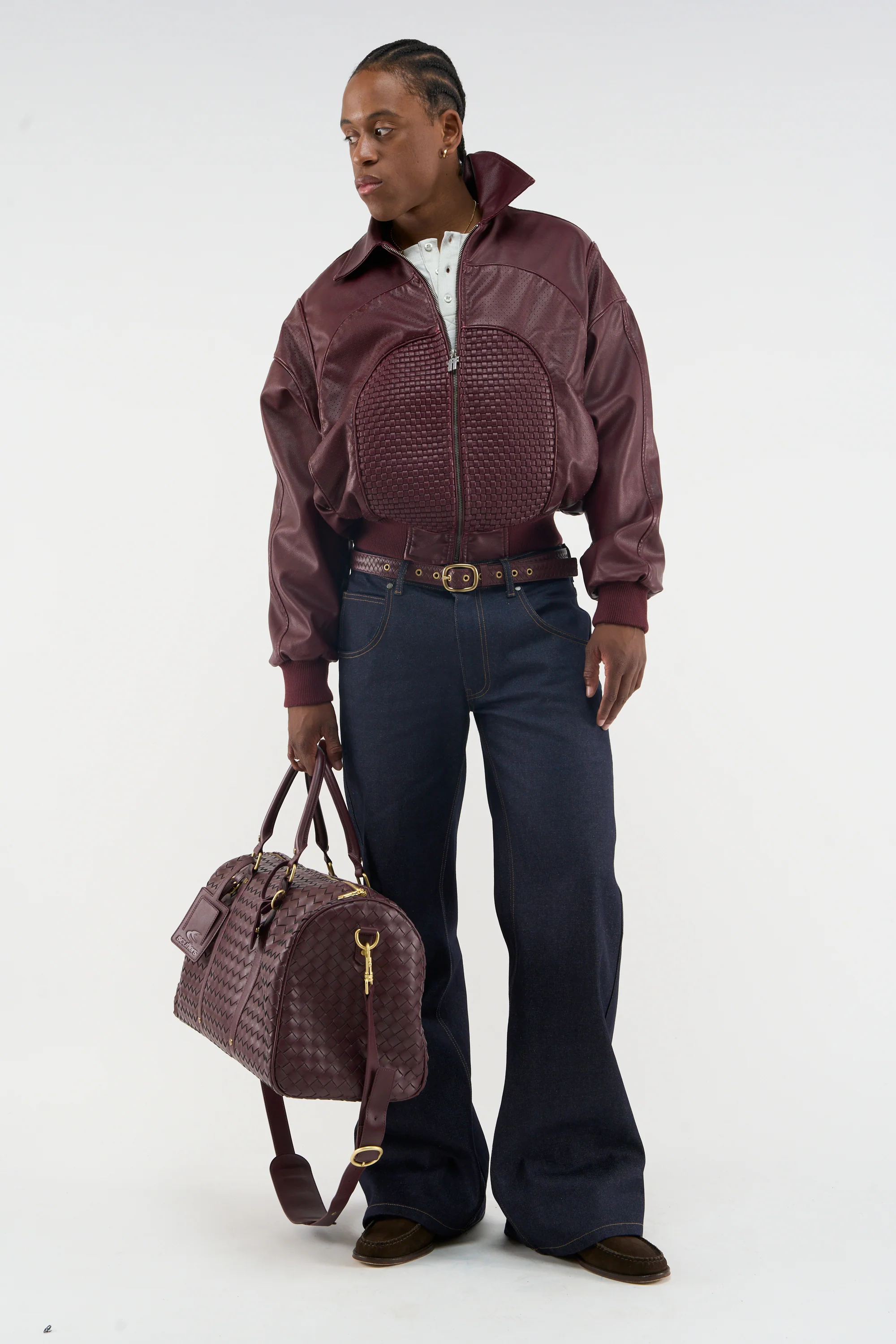 Country Burgundy Belt