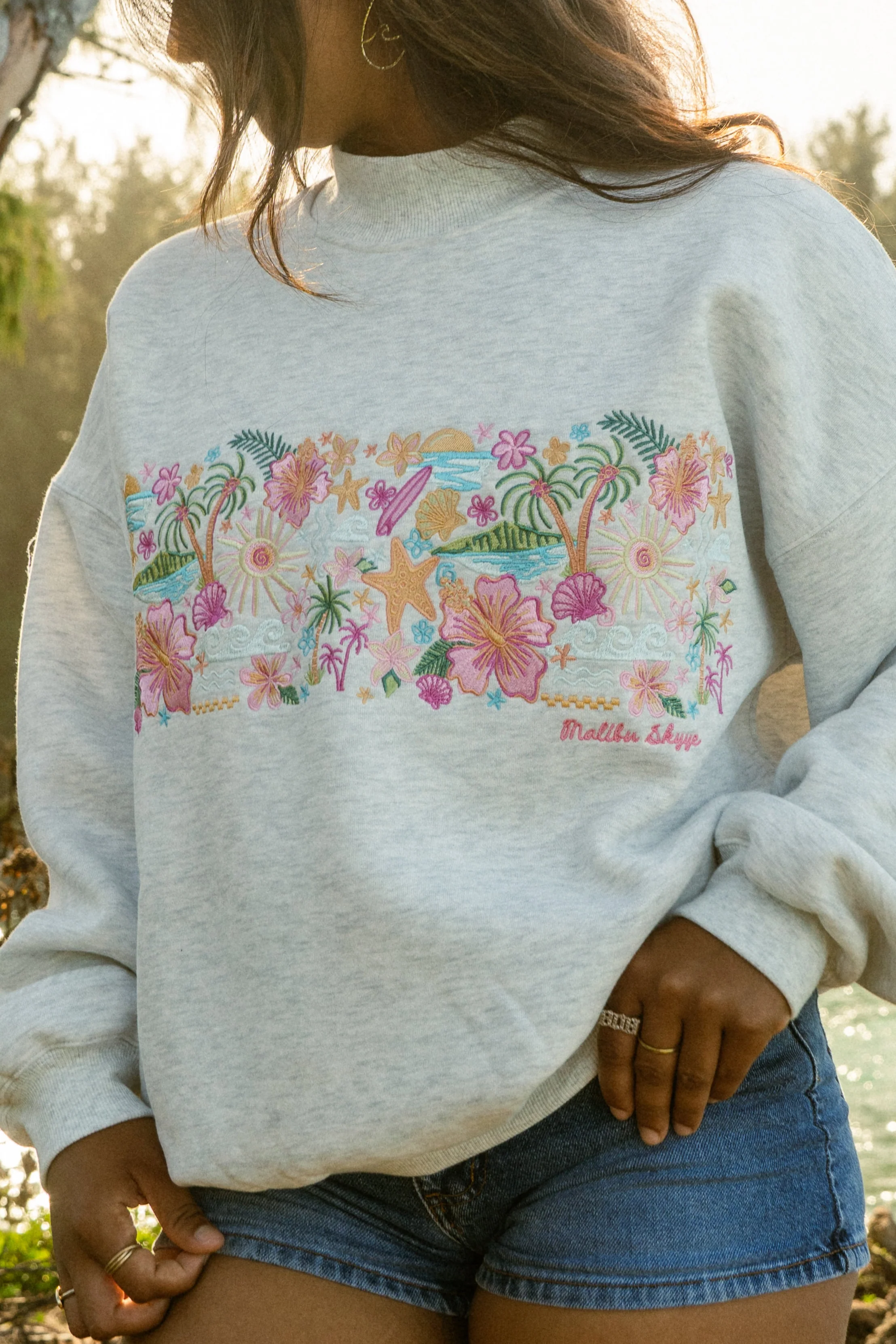 Pure Paradise Mockneck