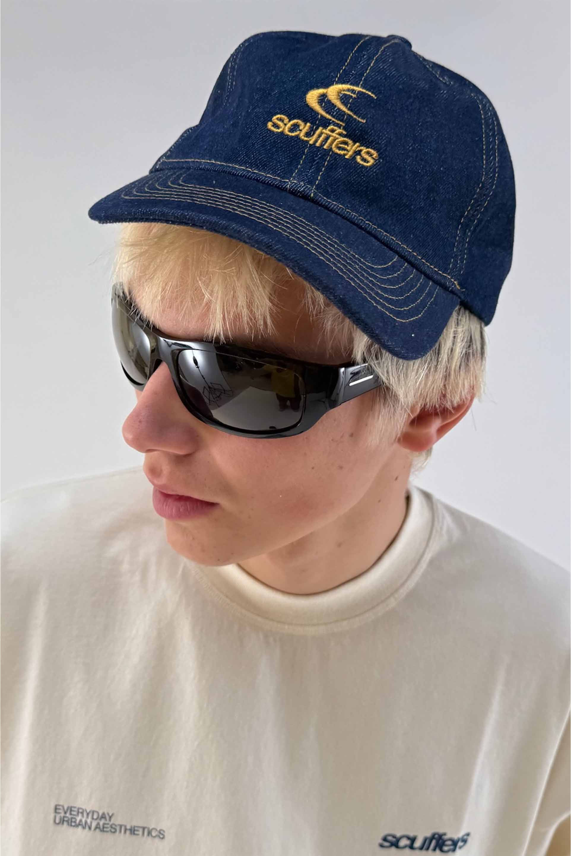 Classic Blue Denim Cap