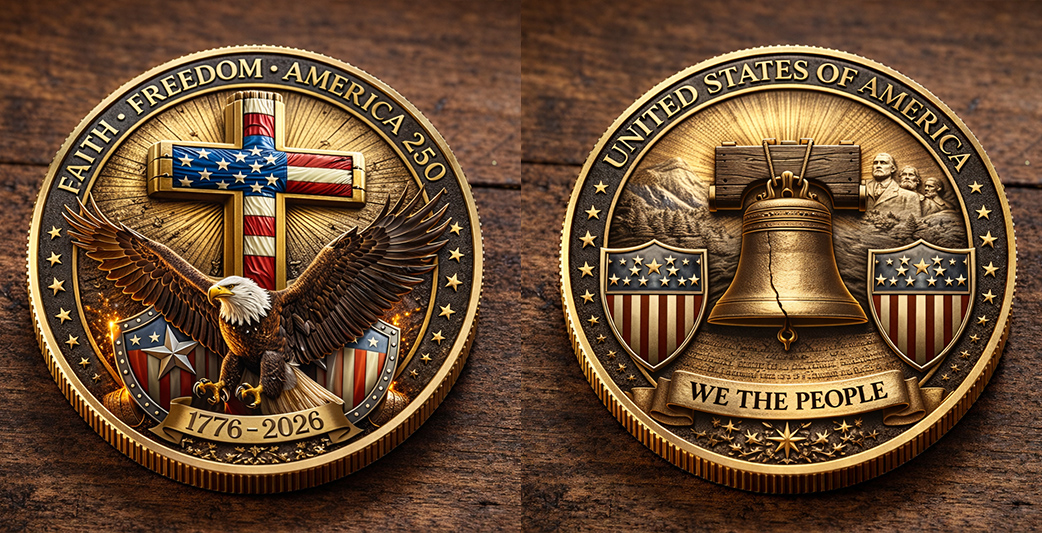 🏆Flash Sale 60% OFF - U.S Freedom 250th Anniversary Commemorative Coin