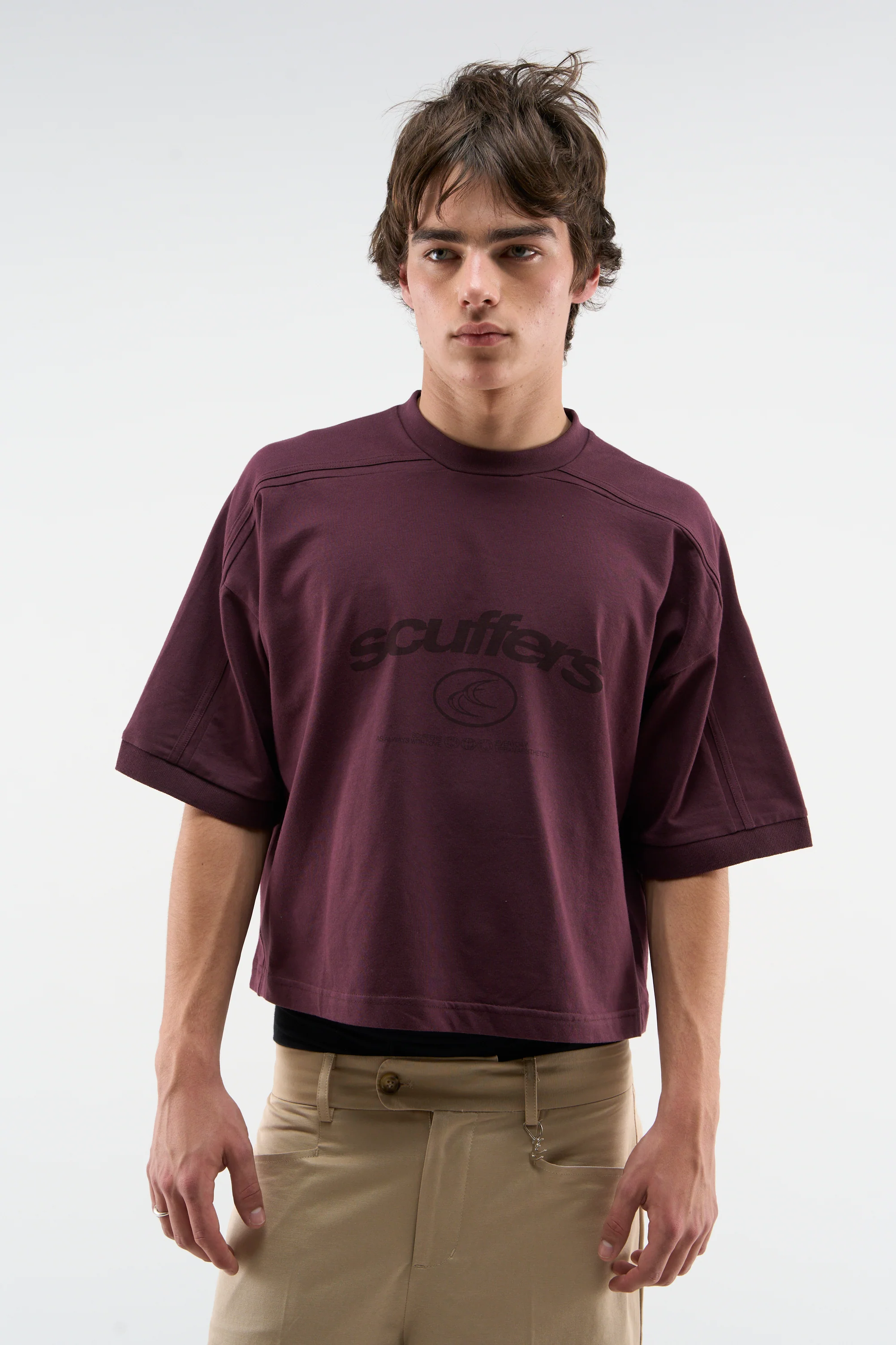 Effortless Total Burgundy T-Shirt