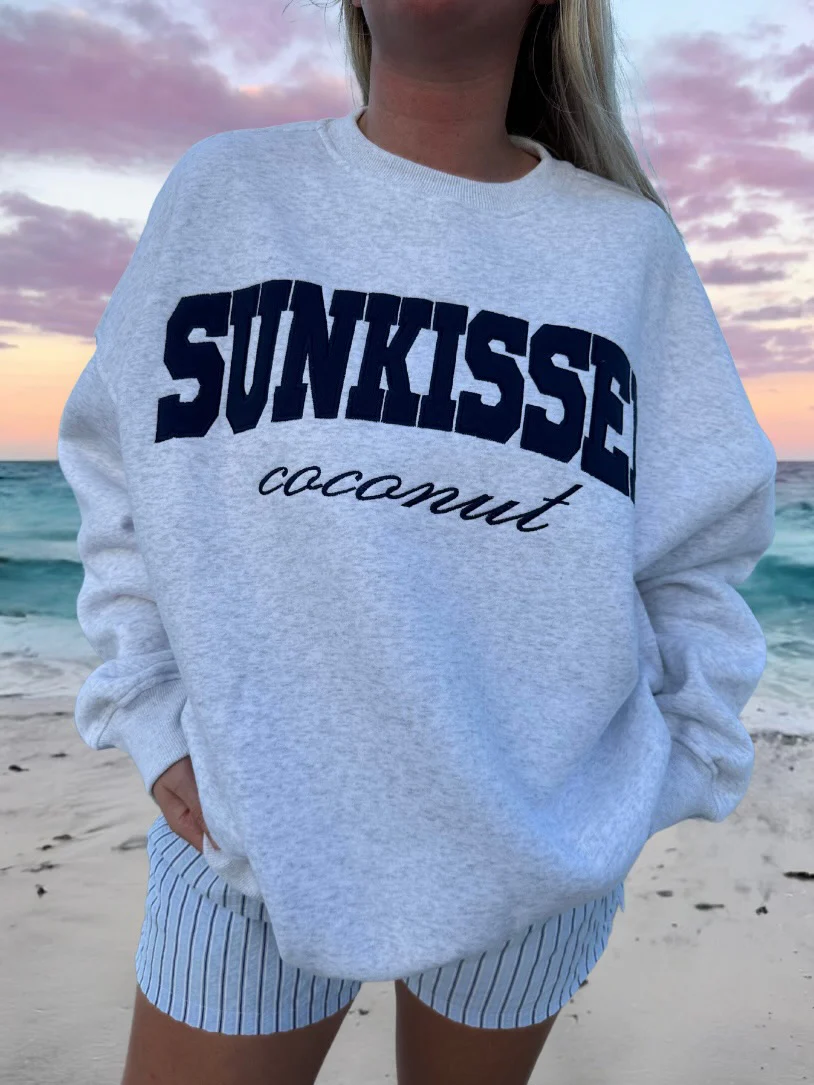 Pearl Grey Newport Sunkissed Sweatshirt